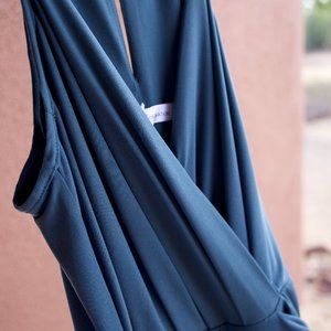 BCBG Blue Jumpsuit